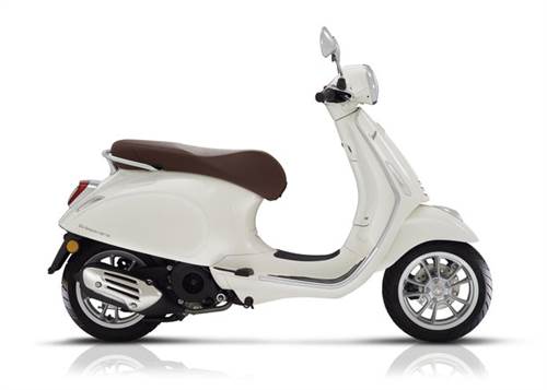 Vespa Primavera 125cc Wit bij sanderstweewielers