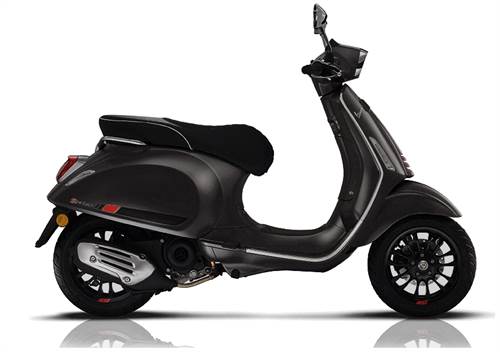 vespa Sprint 125 S mat zwart
