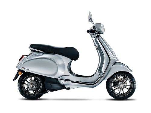 Vespa Elettrica zwart