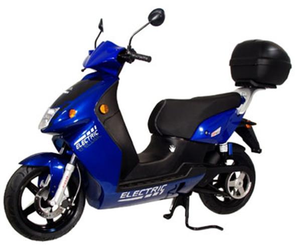 Electrische motorscooter