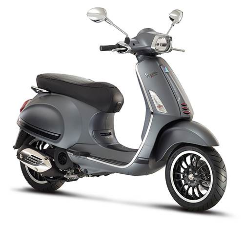 Vespa sprint s grijs vespaspecialist sanders tweewielers groesbeek