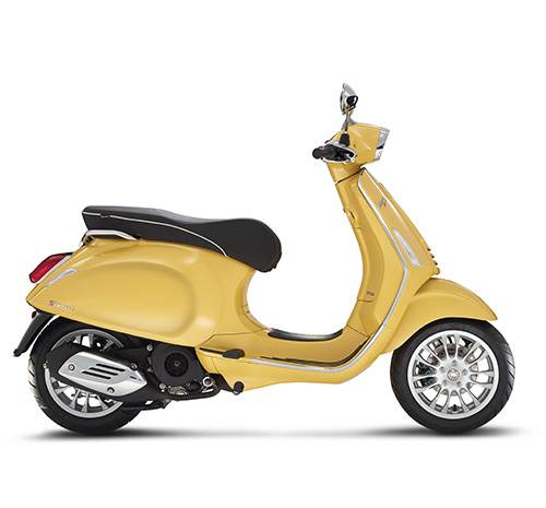 vespa Sprint 125 geel