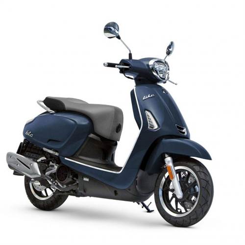 kymco new like deep ocean blue 25km