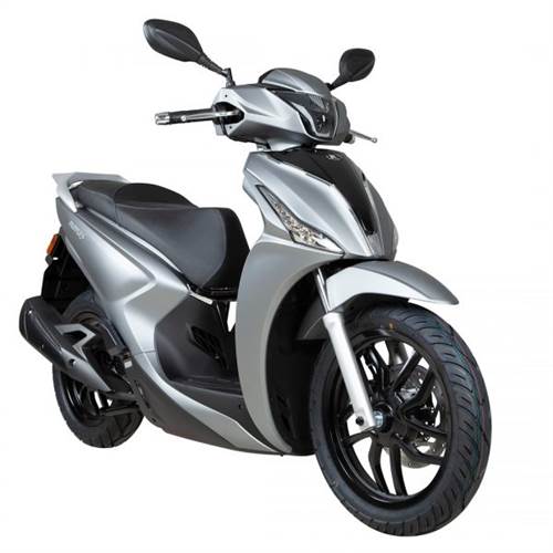 De Kymco New People S mat grijs 25km