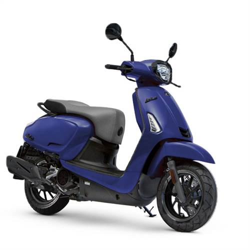 kymco new like special edition mat blauw 25km