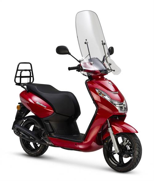 Peugeot Kisbee Premium Rood euro 5
